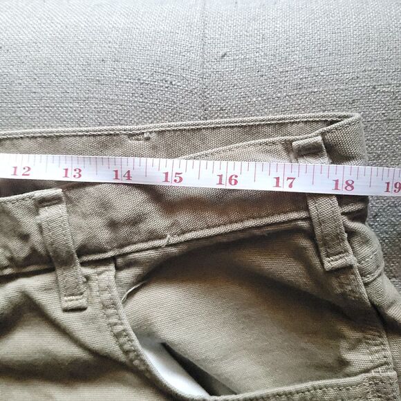 Carhartt Fire Resistant Cat 2 Original Fit FR Tan Work Pants Men's 38 X 34 - Picture 13 of 15